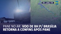 Pane no ar: Voo de BH para Brasília retorna a Confins depois de pane