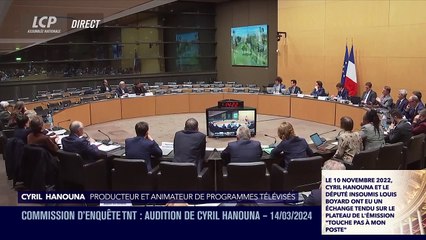 Cyril Hanouna recadré à l'Assemblée nationale