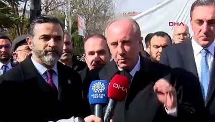 Erdoğan davadan vazgeçmişti... Muharrem İnce'den ilk açıklama