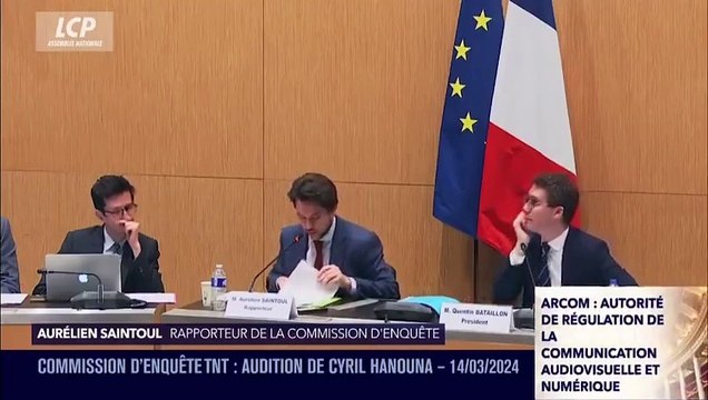 Commission d'enquête : Une nouvelle fois le député Insoumis Aurélien Saintoul dérape en s'en prenant au salaire de Cyril Hanouna : Pourquoi vous ne baissez pas votre rémunération ?
