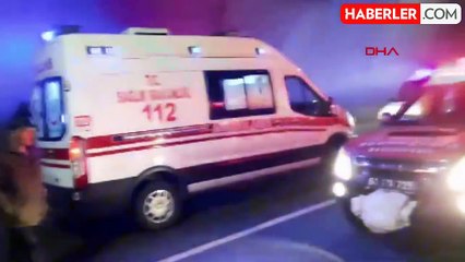 80 yaşındaki sürücü tünele tersten girdi, iş makinesine çarptı