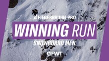Snowboard Men Winning Run I 2024 Fieberbrunn