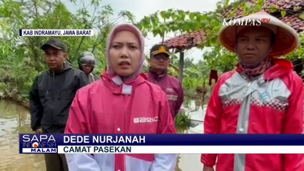 Banjir Landa Kabupaten Indramayu, Rumah dan Sekolah Terendam