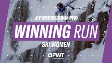Ski Women Winning Run I 2024 Fieberbrunn Pro