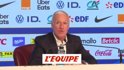 Deschamps : « Je ne vais pas fourrer mon nez dans les affaires de Luis Enrique » - Foot - Bleus