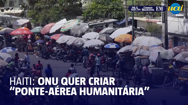 ONU quer criar 'ponte aérea' humanitária entre República Dominicana e Haiti