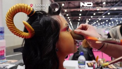 WATCH: Makeup artists celebrate Vivienne Westwood in London