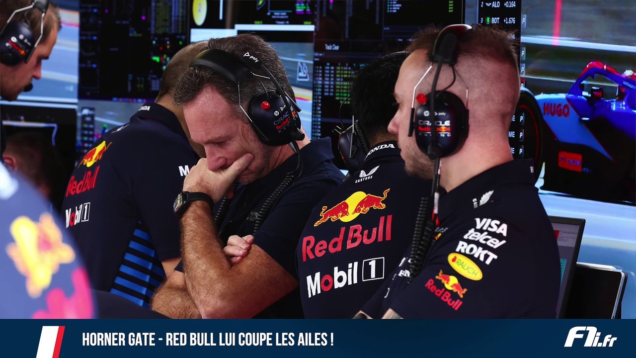HORNER GATE : Red Bull lui coupe les AILES !