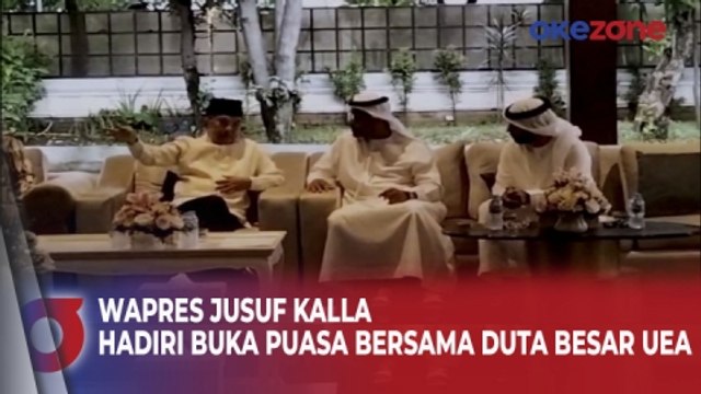 Wakil Presiden Jusuf Kalla Hadiri Buka Puasa Bersama di Kediaman Duta Besar UEA DKI Jakarta
