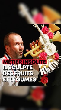 Le Nordiste Olivier Herbomel est champion du monde de sculpture sur fruits et légumes