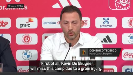 Tải video: Kevin De Bruyne left out of Belgium squad for England and Ireland games