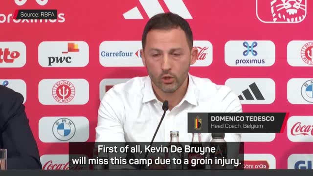 Kevin De Bruyne left out of Belgium squad for E...