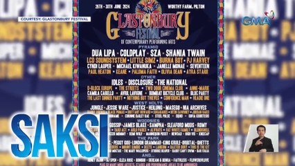 Glastonbury Festival at Lollapalooza sa Berlin, naglabas na ng lineup | Saksi