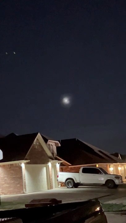 Rocket Launch Creates Ring In Sky