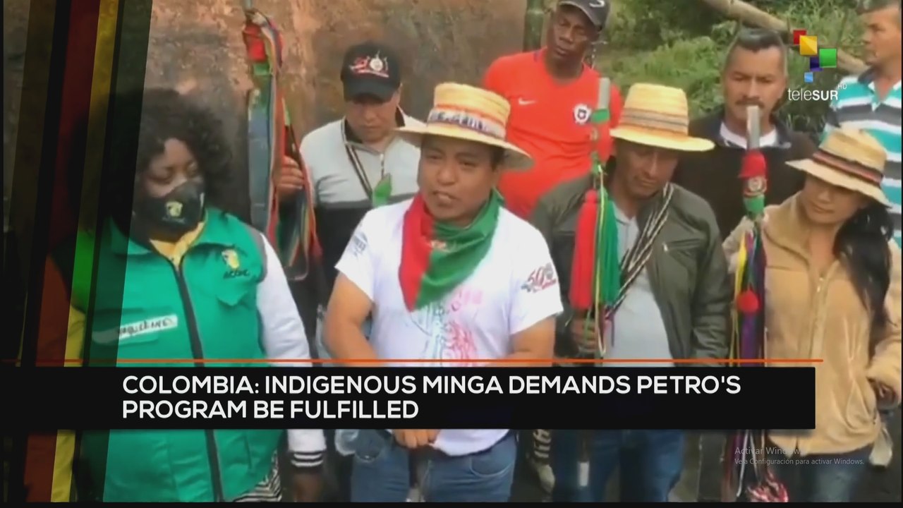 FTS 12:30 14/03: Indigenous minga in Colombia d...