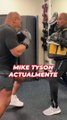 Mike Tyson y su primer entrenamiento para el combate ante Jake Paul