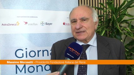 Giornata Mondiale del Rene, Morosetti "Importante diagnosi precoce"