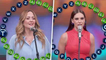 Andrea Legarreta y Tania Rincón rompen récords y demuestran quién es más rápida al jugar 'ABC Dilo'