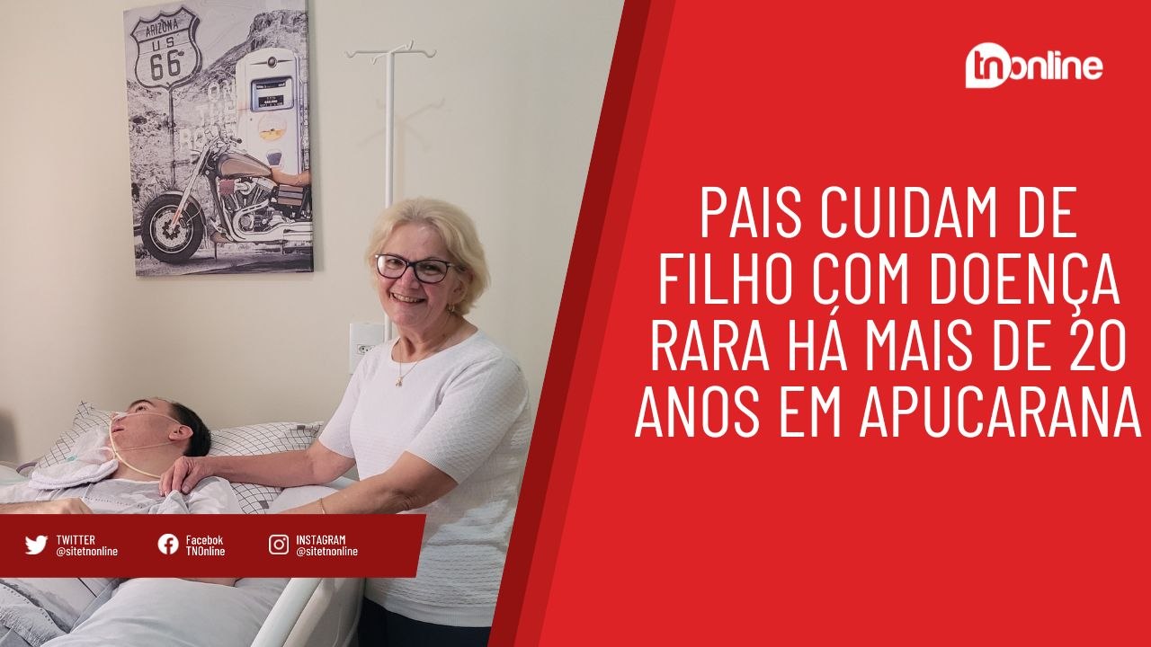 Pais cuidam de filho com doença rara há mais de...