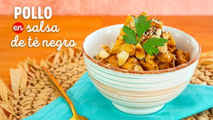 Cómo hacer pollo en salsa de té negro, receta fácil y deliciosa