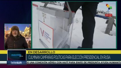 Conexión Global 14-03 Culminan campañas políticas para comicios presidenciales en Rusia