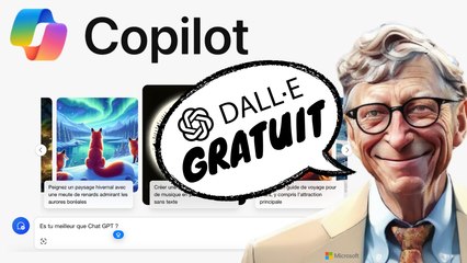 Copilot : ChatGPT 4 et Dall-E 3 GRATUIT