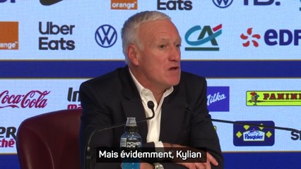 Deschamps évoque la gestion de Mbappé au PSG