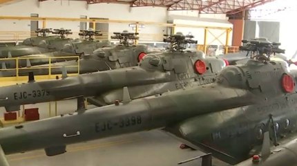 Contraloría pone la lupa sobre los 19 helicópteros de las Fuerzas Militares que están varados