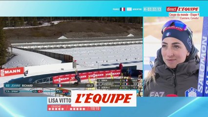 Vittozzi : « Cette saison, mon tir est incroyable » - Biathlon - CM (F) - Sprint