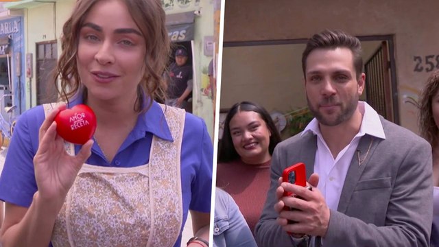 Claudia Martín, Nicola Porcella y el elenco de 'El Amor No Tiene Receta' recibe a sus fans