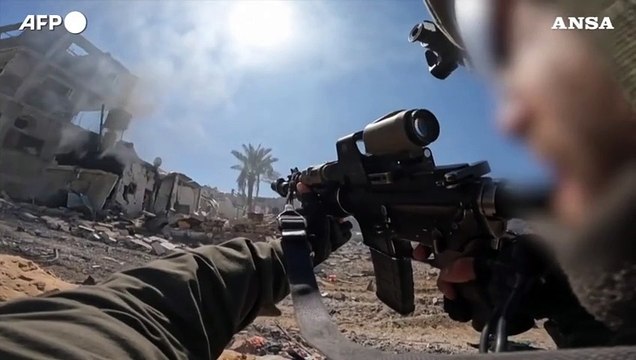 Gaza, l'Esercito israeliano pubblica nuovi filmati delle operazioni militari