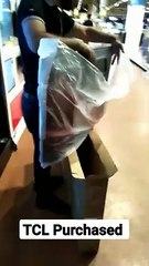 Brand new TCL Qled 4k purchased #viral #reels #trend #pakistan #trending #love