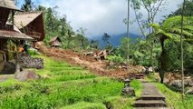 Deslizamento de terra em Bali mata dois turistas