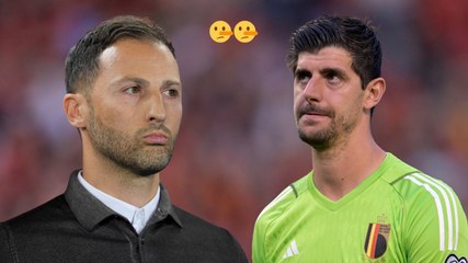 Auténtica guerra en  Bélgica: Courtois llama mentiroso al seleccionador