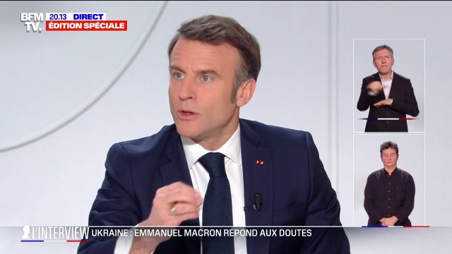 Emmanuel Macron: Nous avons mis trop de limites dans notre vocabulaire