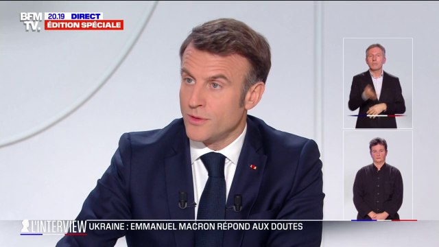 Guerre en Ukraine: Ce début d'année 2024 doit être pour nous celui du sursaut affirme Emmanuel Macron