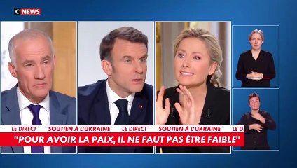 Download Video: Emmanuel Macron :  «Si la Russie venait à gagner, la vie des Français changerait. Nous n'aurons plus de sécurité en Europe».