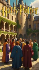 Plongez dans BeauxBâton, l'École de Magie Française à la Harry Potter ✨