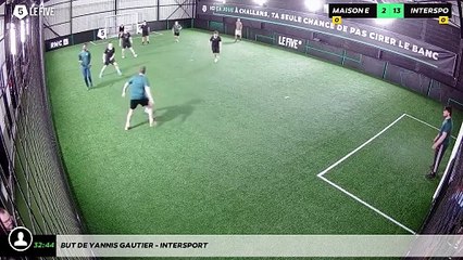 But de Yannis GAUTIER - INTERSPORT