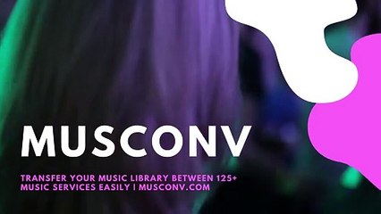 MusConv - transfer playlists between Spotify, Apple Music and 125+ music services