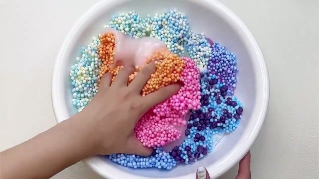 Mixing Random Things Into Slime - Reverse Video - Satisfying Slime Asmr - Reverse Slime #asmr