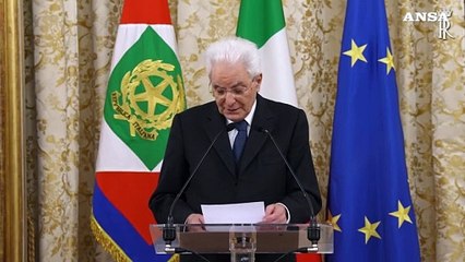 Mattarella: "Il ruolo del magistrato sia sempre svolto con autonomia"