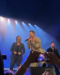 ¡Así fue el esperado reencuentro de NSYNC en Los Ángeles!