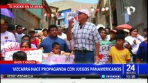 Vizcarra aprovecha designación de Lima como sede de los Panamericanos para hacer propaganda