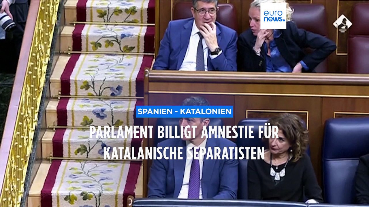 Spaniens Parlament verabschiedet Amnestie für katalanische Separatisten
