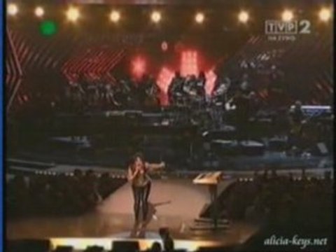 Alicia Keys & John Mayer - No One Live Grammy Awards 2008
