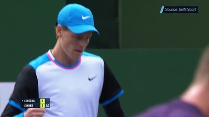 Sinner makes it sweet 16 wins to start 2024