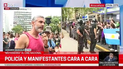 Sbaraglia defendió al cine argentino de Javier Milei