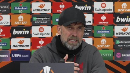 Klopp on Liverpool 6-1 UEL win over Sparta Prague