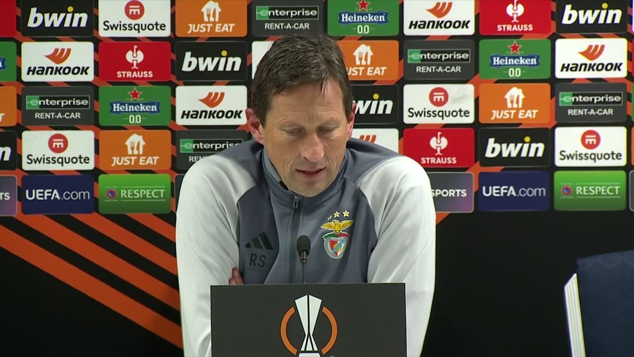Benfica boss Roger Schmidt on their UEFA Europa League last 16 win over Rangers